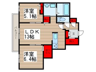 Casa　Colataの物件間取画像